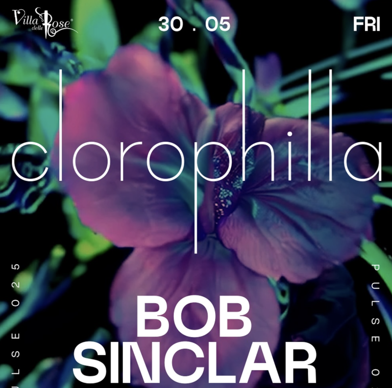 BOB SINCLAIR alla Villa delle Rose